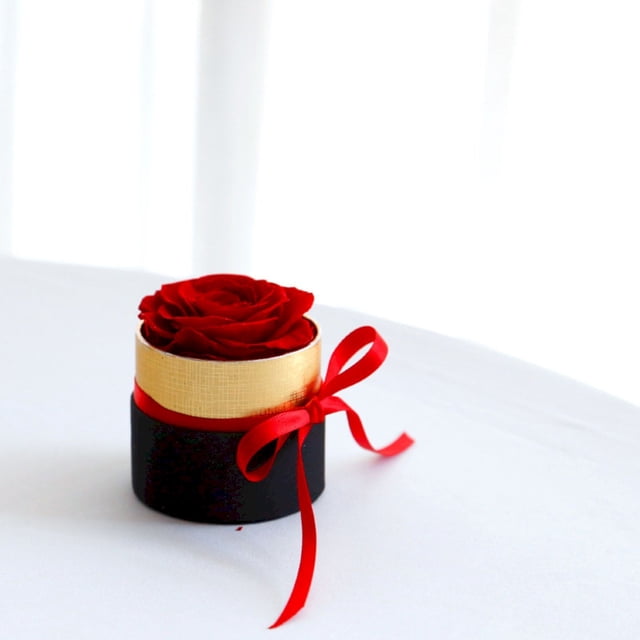 Preserved Roses In A Heart Box Flowers Forever Valentine's Day Roses Forever For Women Roses Forever In A Box For Elivery Birthday Gifts For Her