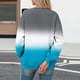 thumbnail image 4 of Xuyuer Women's Fashion Printed Long Sleeve Loose Blouse, Round Neck Hoodless Sweatshirt for Casual Spring Wear, Weekend Outings and Cozy Layering, 4 of 5