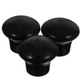 thumbnail image 5 of 3 Pcs Drum Cases Drum Leg Bracket Pads Drum Stand Accessories 3.7x3.5cm Black, 5 of 8