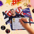 thumbnail image 3 of 16-Piece Birthday Invitation Set with Envelopes and Stickers, Mbappe Football Party Invitations, Blank Name Party Invitation Cards, Birthday Party Supplies, 3 of 7
