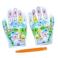 thumbnail image 3 of Guantes de acupresión, guantes de acupuntura, cómodos, portátiles, herramientas de reflexología de acupresión, guantes de de manos para oficina Yinane Guantes de acupuntura, 3 of 8
