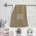 thumbnail image 5 of Fall Maple Leaf Bird Hand Towels 2 PCS, Autumn Mood Kitchen Towel Ultra Soft and Highly Absorbent,Decorative Fingertip Face Towel for Bathroom Hotel, 28.3"x14.4", 5 of 6
