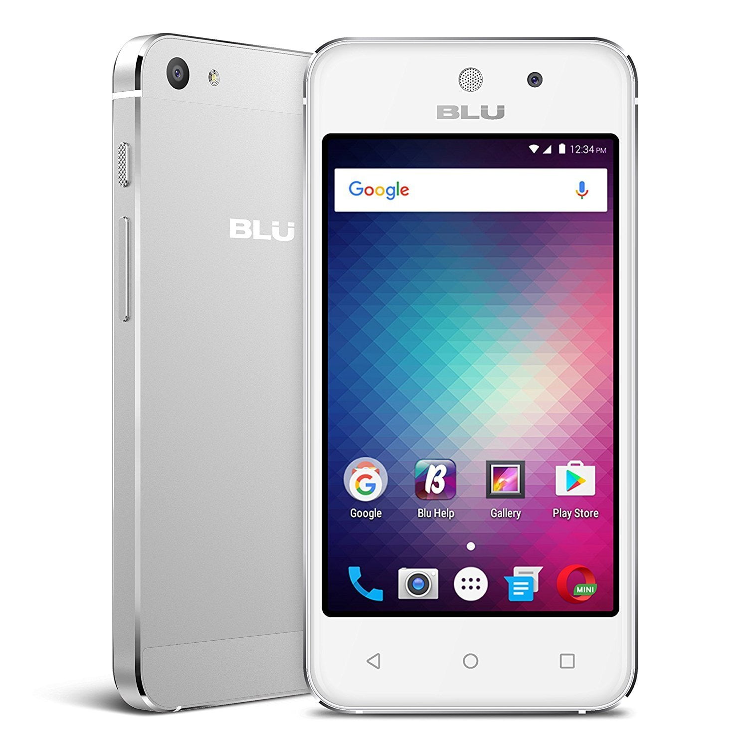 Blu Vivo 5 Mini V050q Unlocked Gsm Quad Core Dual Sim Phone Rose Gold Walmart Com