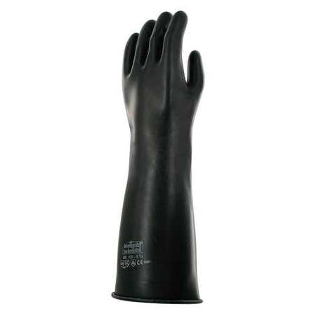 - ANSELL Chemical Resistant Gloves, Natural Rubber Latex, 10-1/2, 17