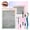 30D KIT all prestige, variant on Geohope Lash Clusters 40D 280pcs Cluster Eyelash Extensions 9-16mm Mix Eyelash Clusters Lash Extension Individual Lashes for Self Application (40D, 0.07D, 9-16mm)