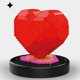 thumbnail image 5 of Juego de mini bloques de construcción 3D BRILLAR 778 piezas Amor, 5 of 5