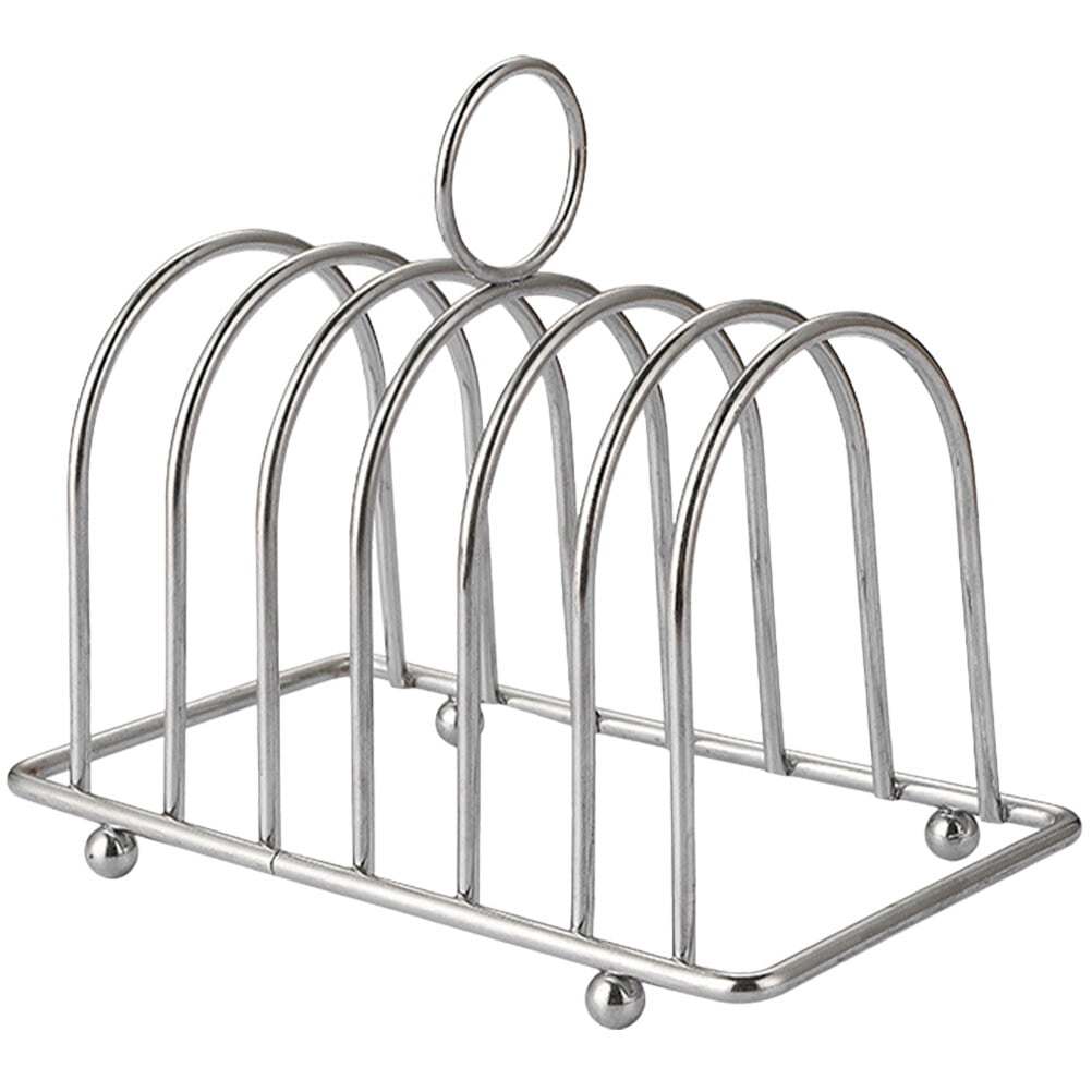 Toast Rack Metal Slice Bread Rack Desktop Slice Toast Stand Kitchen