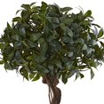 thumbnail image 3 of Nearly Natural 5842 4.5 ft. Sweet Bay Double Topiary Tree in Farmhouse Planter, 3 of 3
