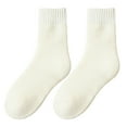 thumbnail image 2 of Steadline Thermal Fleece-Lined Crew Socks with Non-Slip Grips - Extra Thick Winter Socks for Indoor Outdoor Use - Soft Comfortable Footwear for Cold Weather, 2 of 3