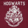 thumbnail image 2 of Harry Potter T-Shirt Men's Hogwarts Crest Design Adult Graphic Print Top, 2 of 3