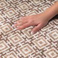 thumbnail image 3 of Addison Rugs Dream Shag Premium Machine Washable Transitional Modern Squares Paprika Rectangle Rug, 5' x 7'6", 3 of 8