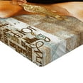 thumbnail image 2 of Ambesonne Egyptian Fitted Sheet, Queen Cleopatra, Twin XL Size, Multicolor, 2 of 3