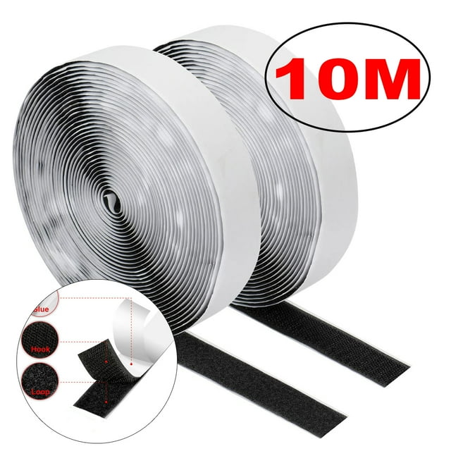 1-25M Velcros Self Adhesive Hook And Loop Fastener Tape House Diy Magic Tap Auto Adhesive Strong Glue Stickers Sticker Strap