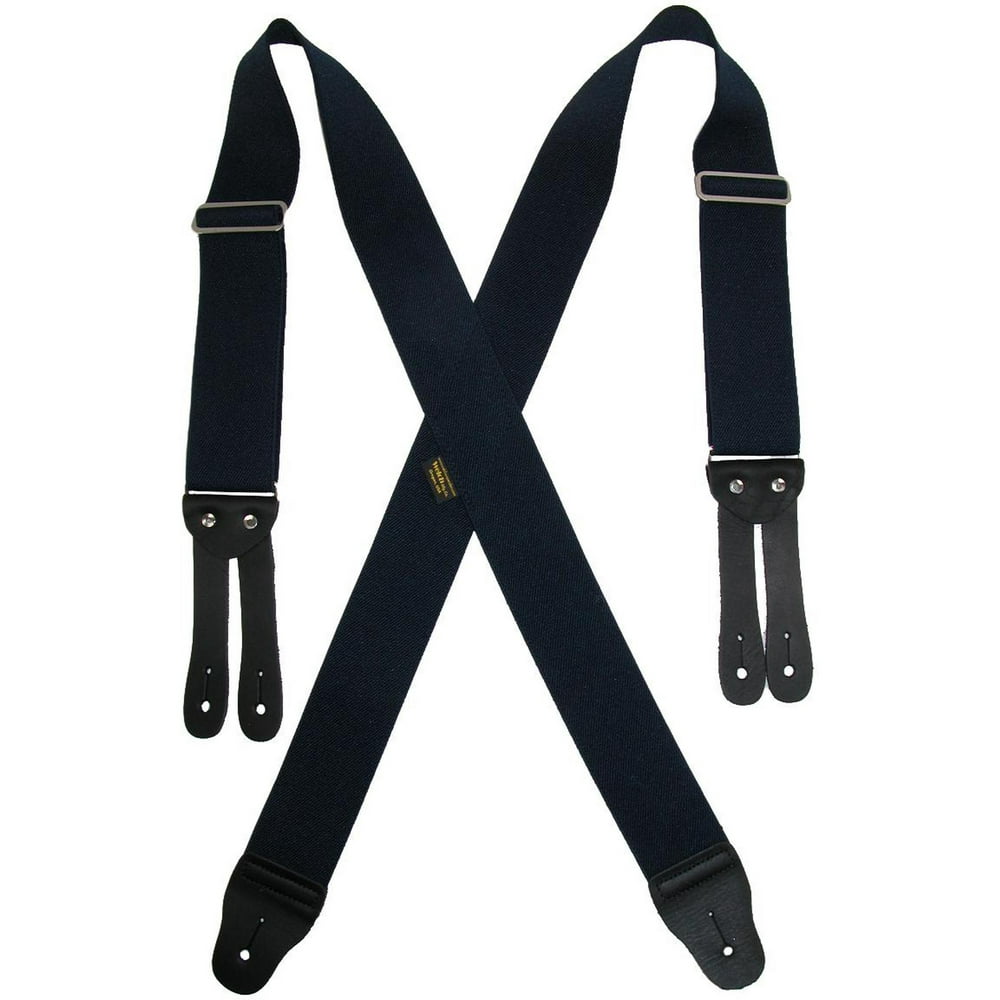 Welch Size one size Men's Elastic Button End Work Suspenders