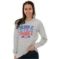 thumbnail image 4 of Original Dubble Trouble Bubble Gum Long Sleeve TShirt Men Women Brisco Brands S, 4 of 6