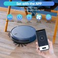 thumbnail image 4 of ONSON Robot Vacuum Cleaner, Robot Vacuum and Mop Combo with WIFI/Alexa for Pet Hair and Hard Floor 10, 4 of 9