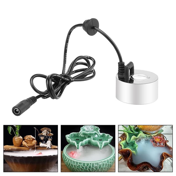 Matsuzay 350 ml / h Mini 20 mm Hoja de atomización Mist Maker Humidificador Fogger Fogger Fuente de agua Estanque Máquina de niebla Atomizador Iluminación navideña Matsuzay HA020007-00
