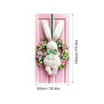 thumbnail image 3 of SLYNSHome Easter Happy Door Cover Easter Bunny Door Cover Spring Decor Easter Party Decoration for Porch Indoor Outdoor, 3 of 6