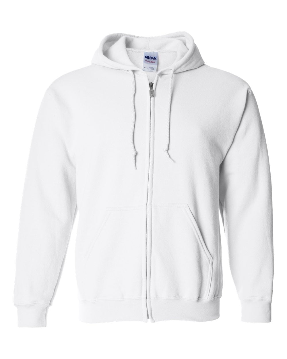 white full zip hoodie mens
