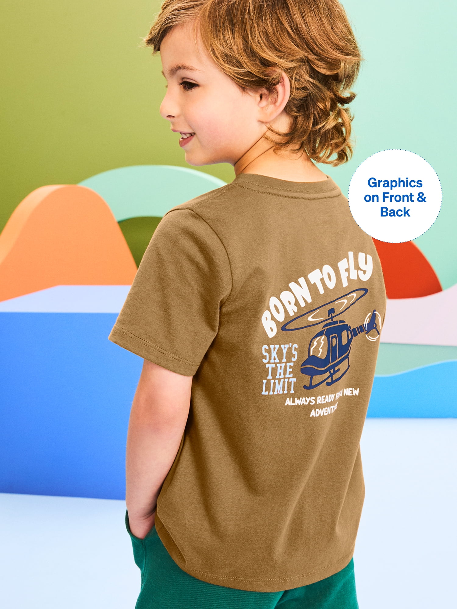 Garanimals Baby & Toddler Boys Shirts, Single & 3-Pack, Sizes 0-6T