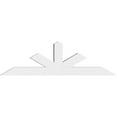 thumbnail image 2 of 84"W x 24 1/2"H x 6"D x 6"F, 7/12 Pitch, Saratoga Architectural Grade PVC Gable Bracket, 2 of 8