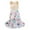 Egg Rabbit, variant on WBQ Easter Dog Dress, Small Dog Girls Holiday Easter Bunny Eggs Pattern Dresses with Bow,Cat Clothing Puppy Dresses Doggy Costume S-XL