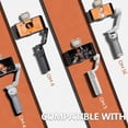 thumbnail image 3 of GAEKOL OM Fill Light for DJI OSMO Mobile 6/OM 5/OM SE/OM4 SE/Insta360 Flow,Magnetic Fill Light Compatible with DJI Osmo Gimbal Stabilizer Accessories, 3 of 6
