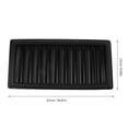 thumbnail image 2 of OULII Black Acrylic Poker Chip Tray for Daily Use with Compact Design and Transparent Display 6.5 x 4.2 Inches, 2 of 8