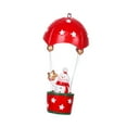 thumbnail image 4 of Figura colgante de Navidad, adorno de paracaídas, decoración navideña, decoración colgante de árbol de Navidad coleccionable para fiesta temática en e Muñeco de nieve, 4 of 8