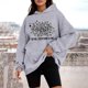 thumbnail image 2 of WILLBEST Sudaderas de Mujer con Capucha y Estampado Navideño Grande, 2 of 4