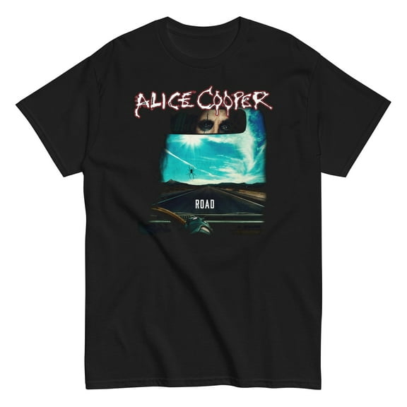 Alice Cooper - On The Road Unisex T-Shirt - Black - Small