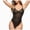 B-Black, variant on Women One Piece Lingerie Deep V Underwear Lace Bodysuit (A-Black,M)