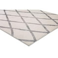 thumbnail image 5 of Concord Global Trading Concord Global Charlotte Diamond Area Rug Ivory/Grey 7'10" x 9'10" 8' x 10' Living Room, 5 of 5