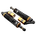 thumbnail image 3 of GZYF 400mm Motorcycle Air Shock Absorbers Universal for Honda Suzuki Yamaha Kawasaki ATV Go Kart Quad Dirt Sport Bikes Black & Gold, 3 of 6