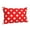 14"x20", variant on Polka Dot Red Rectangle Throw Pillow Cover Cushion Case Hidden Zipper Home Decorative Pillowcase Printed 14"x20"
