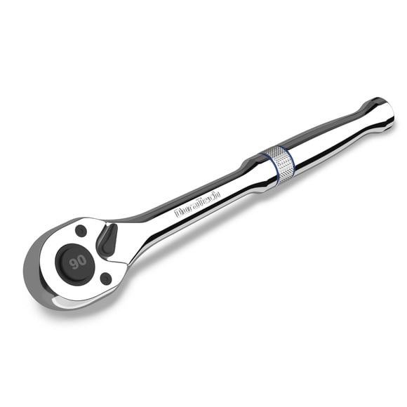 Llave de trinquete DURATECH, accionamiento de 3/8 pulgadas, 90 dientes, aleación cromada