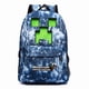 thumbnail image 4 of Minecraft Backpack for Students My World Creeper Large Capacity Backpack Enderman Double Shoulder Bag, 4 of 4