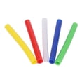 thumbnail image 3 of Tubo de dentición para bebé, de grado alimenticio, libre de BPA, de silicona, congelable y hervible, juguete para masticar, 5 unidades, 3 of 14