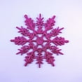 thumbnail image 2 of Glitter Snowflake Ornament, Ongmies Snowflake Ornaments with Glitter Finish - Multi-Color Shimmering Decor for Crafts, Christmas Decorations Indoor, 2 of 9