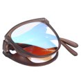 thumbnail image 4 of Gafas de Ceguera en color, Bisagras de Primavera Gafas Coygo de Color Revestimiento de Doble Cara Marco Plegable Para Color de Color Verde ROJO, 4 of 7
