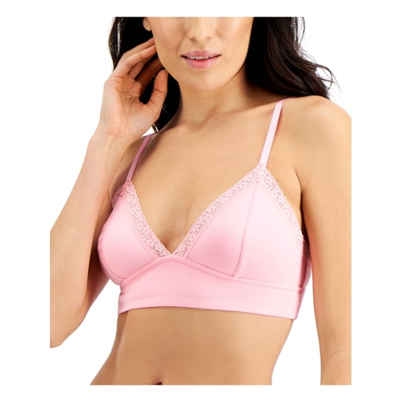 JENNI Intimates Pink Moderate Coverage Moderate Support Bralette Bra M