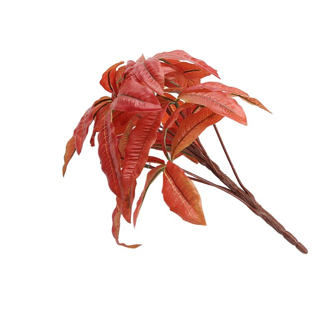 Decoración para el hogar, decoración de otoño, ramas de hojas de arce artificiales de seda, tallos otoñales, hojas de arce falsas para ramos de boda y mesas.