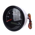 thumbnail image 6 of BIMZUC 110mm 4-3/8in Universal Tachometer Gauge 7000 RPM with Hour Meter & 7 Color Backlight, Marine Boat RPM Gauge for Car Yacht RV Truck, 9-32V DC, Black Dial Black Bezel, 6 of 9