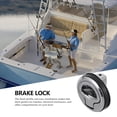 thumbnail image 2 of Weiweiguan Portable Marine Boat Metal Flush Pulls Locker Hatch Latch RV Yacht Lift Handle, 2 of 7