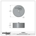 thumbnail image 5 of Billet Aluminum Carburetor Top Hat Dust Cap Cover, 5 of 8