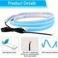 thumbnail image 3 of LED Car Hood Light Strip, Automotive Engine Bay Illumination Kit, Peel and Stick Car Maintenance Light, Hood Gap LED for DIY Repairs and Car Shows, 3 of 7