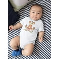 thumbnail image 2 of Monkey Sitting With Bananas Bodysuit Infant -Image by Shutterstock,  6 Months, 2 of 4