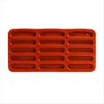 thumbnail image 1 of Molde de Silicona para Galletas con Dedos de Tiramisú, Molde para Hornear Barras de Cereales con 15 Cavidades, Molde para Barras de Chocolate, Molde de Silicona con Tiras Largas, 1 of 5