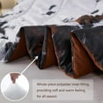 thumbnail image 4 of Black King Size Comforter Set 3 Pieces Cow Print Bedding Set Western Farmhouse Rustic Bed Comforter Animal Cowhide Quilt Set for Bedroom Decoration, 4 of 6