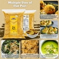 thumbnail image 2 of Rani Pani Puri Coins 32oz (2lbs) 907g, Bulk Pack 330-335 Coins ~ Uncooked, Microwaveable wheat and Semolina Coins ~ All Natural | Vegan | NON-GMO | Kosher, 2 of 9